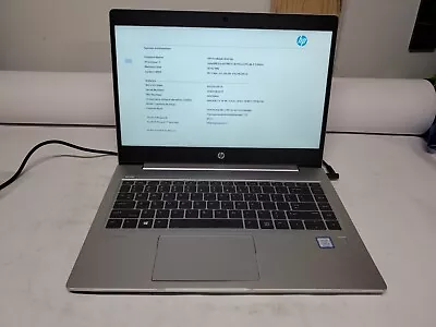 Lot Of 1 HP ProBook 440 G6 4RZ48AV 14  Notebook Intel 8th Gen - For Repair • $81.99