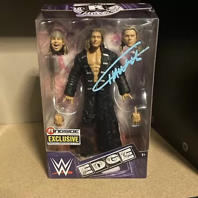 WWE MWFP Mattel Elite Edge Zack Ryder Curt Hawkins Edgeheads AUTOGRAPH! Ringside • $75