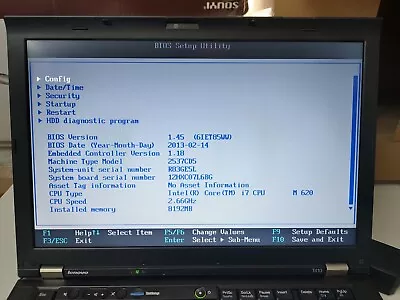 ThinkPad T410 - Core I7-620M 8GB RAM 256GB SSD WIN11 • £40