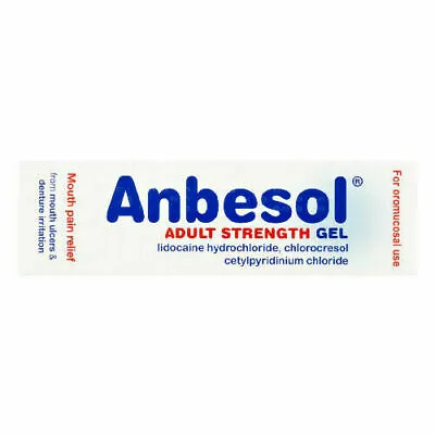 Anbesol Adult Strength Gel - 10g • £4.90