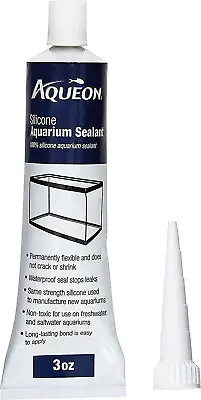 $5.63 • Buy Aquarium Silicone Sealant Clear 3 Ounces