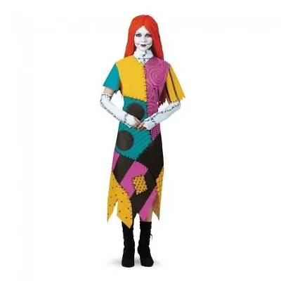 Nightmare Before Christmas Sally Classic Adult Womens Halloween Costume 5685 • $33.76