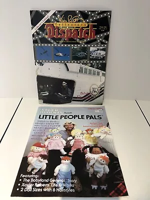 Lot Of  2 Xavier Roberts 80s Presents Little People Pals & Collectors Dispatch • $9