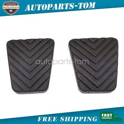 2X Brake Clutch Pedal Pad Rubber Covers Fits Mitsubishi Lancer Eclipse MB193884 • $7.99