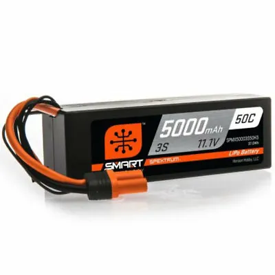 5000mah 3S 11.1V Smart LiPo 50C; Hardcase IC3 • £95.99