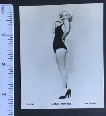 F.P.F. Greetings Film Star Cards. MARILYN MONROE  (Very Rare In Great Condition) • $63.15