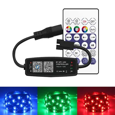 WS2812B Controller Bluetooth Music For LED Strip Light USB APP Remote Control $4 • $7.51