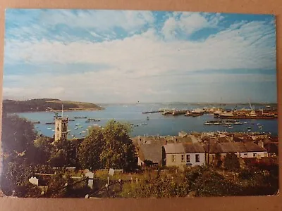 Falmouth Harbour Cornwall Postcard Postally Used • £4