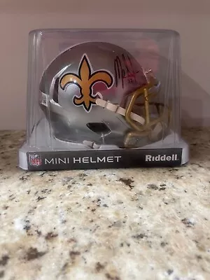 MARK INGRAM AUTOGRAPH Mini Helmet Beckett COA AUTO New Orleans Saints • $88