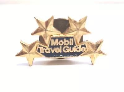 Mobil Travel Guide Pin - Four Stars • $9.97