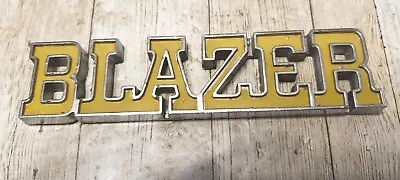 CHEVY K5 Blazer Fender Emblem BROKEN! 1976-1980  14016630 MISSING K5 Chevrolet  • $20