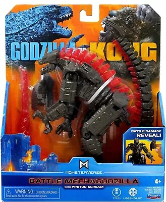 Godzilla VS. Kong - BATTLE MECHAGODZILLA - Playmates  • $35