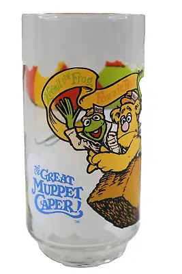 1981 The Great Muppet Caper Kermit Fozzie Gonzo Collector Glass McDonalds • $7.65