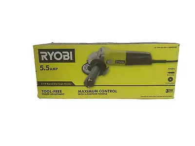 RYOBI AG4031G 5.5 Amp Corded 4-1/2  Barrel Grip Angle Grinder • $26.95