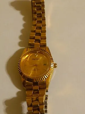 Vintage Gold-Tone Oleg Cassini Watch  (Working) • $30