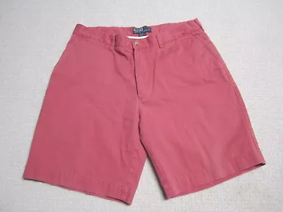 Polo Ralph Lauren Shorts Mens 36 Pink Casual Chino Prospect Short Little Pony • $9.37