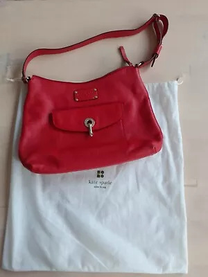 Kate Spade Red Leather Bag Ladies Handbag Shoulder Small • $72