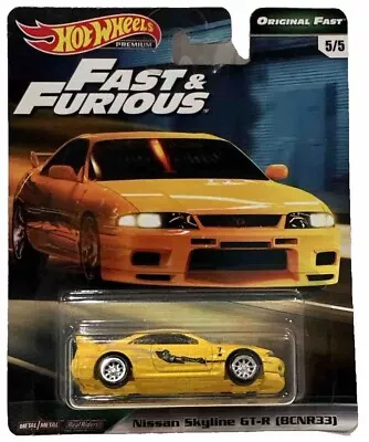 2017 PREMIUM Hot Wheels FAST & FURIOUS - NISSAN SKYLINE GT-R ~ Original Fast 95 • $25