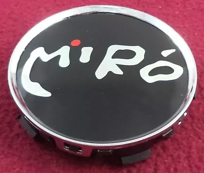 Miro Wheels Black / Chrome Custom Wheel Center Cap (1) • $29.35