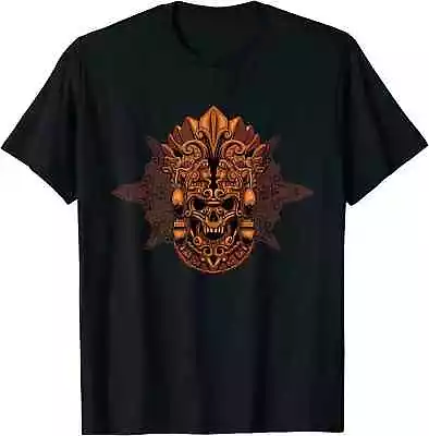 HOT! Skull Warrior Aztec Inca Maya Culture Art T-Shirt Size S-5XL • $22.99