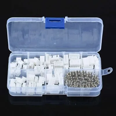 2.54mm JST XH Connector Terminal Header Assortment 2 3 4 5 Pin Male Female 40Pcs • $6.73