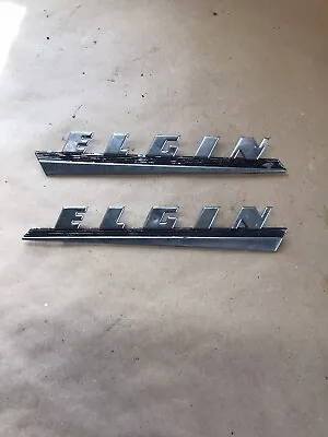 Elgin Outboard Motor Cowling Medallions For 7.5 HP Outboard Motor. 1960’s  • $20