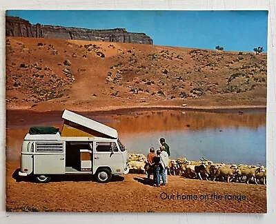 Mint Original!  1969-1970 Volkswagen Westfalia Camper Sales Brochure   12 Pages! • $29.95