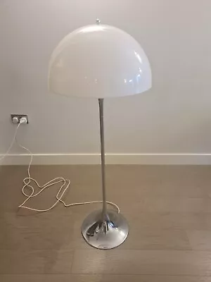 Louis Poulsen Panthella Floor LampDesigned By Verner Panton White / Chrome • £499