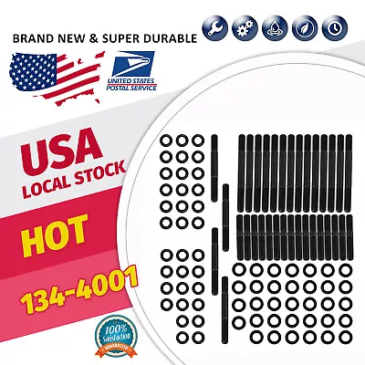 New 134-4001 Pro Series Cylinder Head Stud Kit For Chevrolet Small Block SBC 350 • $50.59