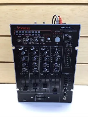 Vestax 4-Channel Audio DJ Mixer PMC-280 • $340