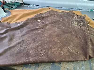 £450 • Buy 2 Full Hides Of Aniline Leather