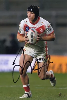 Jonny Lomax Hand Signed St Helens 6x4 Photo Rugby League Autograph 3 • £2.99