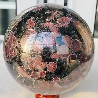 Natural Fireworks Red Garnet Sphere Quartz Crystal Ball Healing 3400g • $5.50