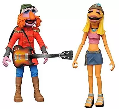 DIAMOND SELECT TOYS The Muppets: Floyd Pepper & Janice Action Figure Two-Pack • $61.39