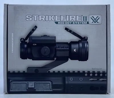 VORTEX Optics Strikefire II Red Dot Sight 4 MOA Red/Green Dot SF-RG-501 • $199.99
