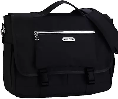 Messenger Bag For Men Women 15.6-17 Inch Laptop Briefcase Water-Resistant Comput • $52.99