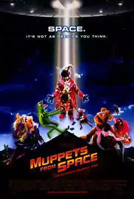 MUPPETS FROM SPACE 27x40 Movie Poster - Licensed | New | USA | Theater Size [A] • $24.99