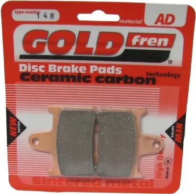 Goldfren Brake Pads Rear For Kawasaki ZZR 1400 2012-2019 • £13.95