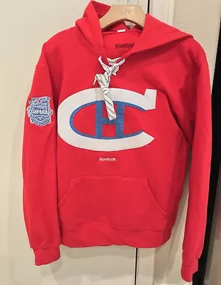 Reebok Montreal Canadiens Hoodie 2016 Hivernale Classique Mens Size Small • $38.88