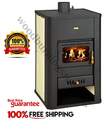 Wood Burning Stove Back Boiler Fireplace Prity S3W17 178kw EcoDesign 2022 • £729.17