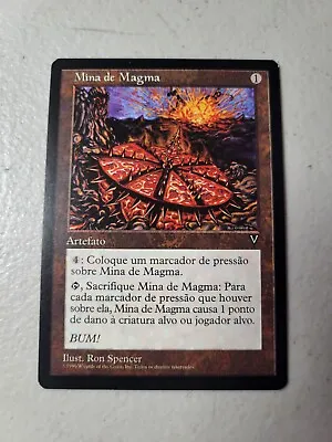 1x Magma Mine Visions SPANISH MTG Magic The Gathering X1 MKE LP Free Shipping • $1.59