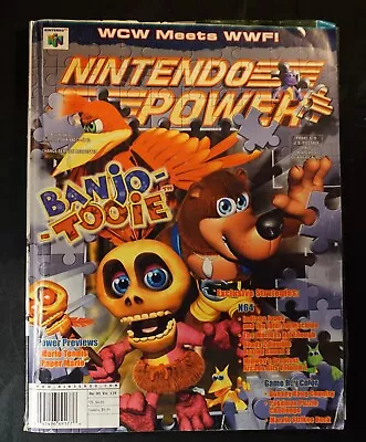 £24.50 • Buy Nintendo Power Magazine #139 December 2000 N64 Banjo Tooie, Complete, Poster ++