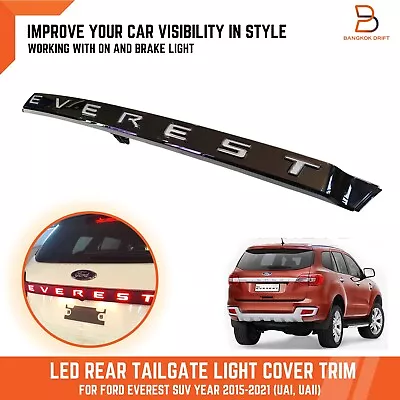 $258.50 • Buy LED Rear Tailgate Light Cover Trim For Ford Everest UA UAII 2015 2018 2021 SUV