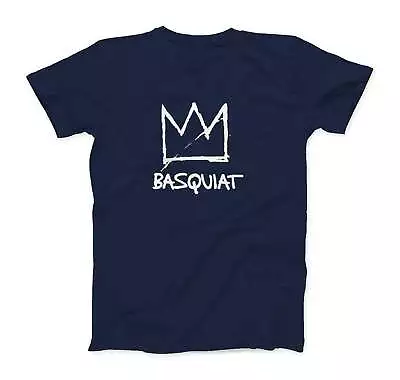 Basquiat Name With Crown T-Shirt • $28