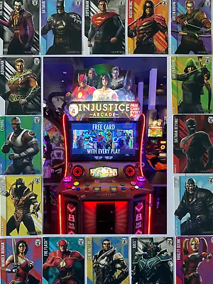 DC Injustice Cards (NON Foil Series 4) Gods Among Us Arcade Game Mint YOU PICK 1 • $0.99