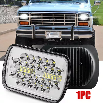 Fit Ford F-150 F-250 F-350 1978-1986 Chrome 7x6  LED Headlight High Low Beam • $23.99