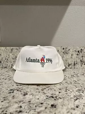 Vintage 1996 Atlanta Olympics Logo 7 Inc. Snapback Hat - Sports Illustrated • $15