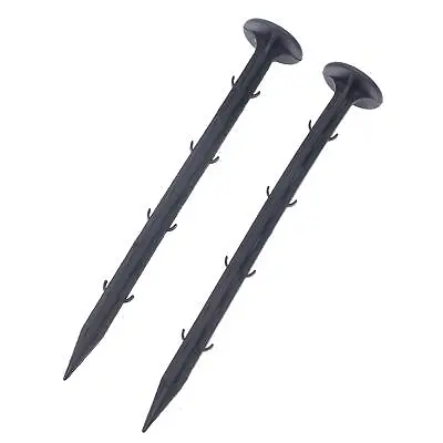100PCs Plastic Garden Securing Pins 19CM Pegs Cover Cloth Securing Stakes Spikes • £12.99