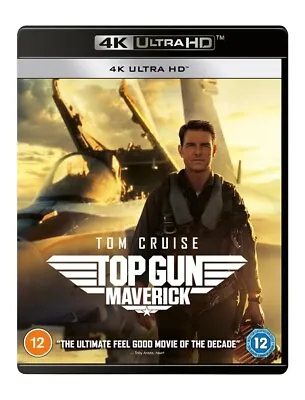 £17 • Buy Top Gun Maverick 4k Ultra Hd Dvd Region B Brand New Sealed Tom Cruise 