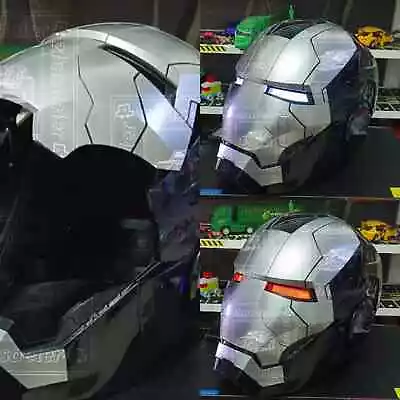 NEW AUTOKING Iron Man MK5 1:1 Helmet Wearable Voice Control Gift Cosplay Prop  • $179.55